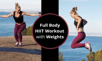 Full Body HIIT Workout with Weights – Fat Burning Cardio HIIT