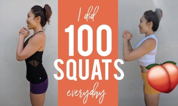 I did 100 squats everyday and this is what happened…