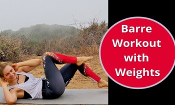 Barre Workout with Weights – Abs & Butt Floor Workout