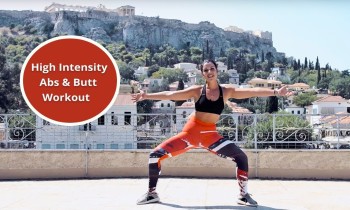 Fat Burning Abs, Butt and Legs workout – Bodyweight Only – Athens