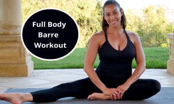 Full Body Barre Workout with Light Weights