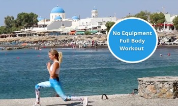 Full Body Blast – No Weights from Santorini Greece