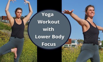 Vinyasa Flow Yoga Workout with Lower Body Focus: Hip Stretching