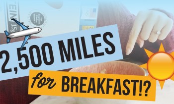 I flew 2,500 miles to eat breakfast (no, seriously)