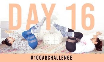 Day 16: 100 Eagle Abs! | #100AbChallenge w/ my sister