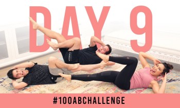 Day 9: 100 Criss Crosses! | #100AbChallenge with Sam Tsui & Casey Breves