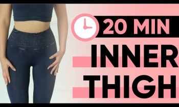 20 Minute Inner Thigh Isolate Workout | No equipment, at-home Pilates exercises