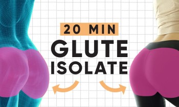 20 Minute Natural Glute Enhancing Isolate Workout | At-home butt lifting exercises!