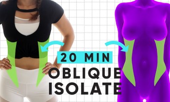 20 minute Waist Shaping Workout | at home exercises for sleek obliques