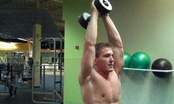 How To: Standing Overhead Dumbbell Tricep Extension