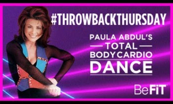 Paula Abdul: Total Body Cardio Dance Workout- BeFit #throwbackthursday