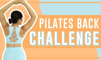 3-Minute Killer Back Toning Workout| POP Pilates Song Challenge!