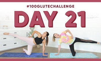 Day 21: Elevated Leg Circles! | 100 Glute Challenge w/ Grace Helbig