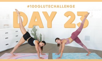 Day 23: Rainbow Butt! | 100 Glute Challenge w/ Meredith Foster