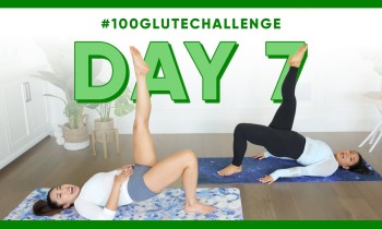 Day 7: Single Legged Bridge Pulse! | 100 Glute Challenge w/ Remi Ashten