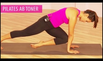 Pilates Ab Toner Workout: 15 Mins- Gabrielle