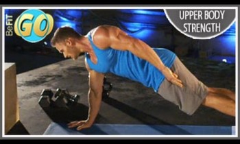 Upper Body Strength & Power Workout: 10 Min- BeFiT GO