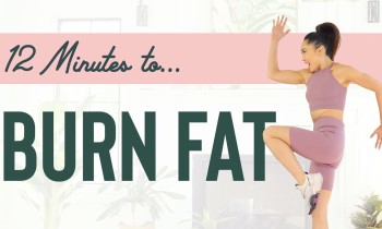 12 Minutes to Burn Fat – Low Impact Cardio Workout